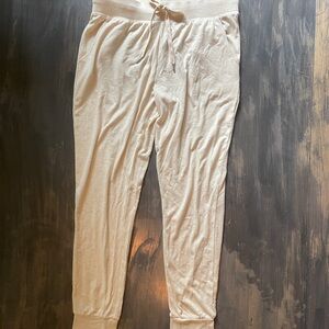 Koolaburra Cream Drawstring Pants